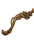 Antique Cabinet Door Handle Set Two Pack Vintage Zinc Alloy Drawer Pulls for Dresser and Wardrobe Retro Style 3.78 Inch Center Hole