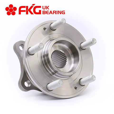 Rear Wheel Bearing Hub Assembly For AWD SUVs - Fits 2007-2011 Hyundai Santa Fe AWD And Veracruz AWD, 5 Lug, OE Quality