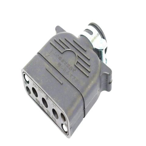 Heavy Duty Forklift Battery Connector 30A 250V Female Plug Part 37010 10870 For Pallet Jack And Lift Truck Built Tough With No Sweat Wiring Upgrade For Reliable Power Delivery