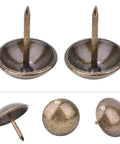 Heavy Duty Upholstery Nails Set Of 50 Thickened Decorative Tacks In Vintage Green Bronze For Furniture Sofas And Diy Projects Crafts Jewelry Boxes And Wine Cabinets 16x20mm showcased