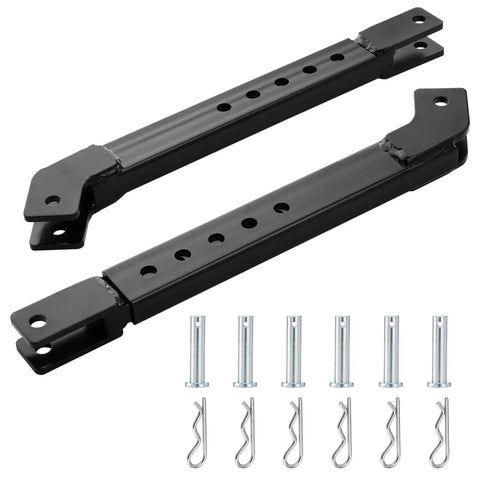Telescoping 3 Point Stabilizer Kit For BX Series Tractors Beefy Steel Adjustable Length And Angle Quick Hookup Reduces Sway And Spreading