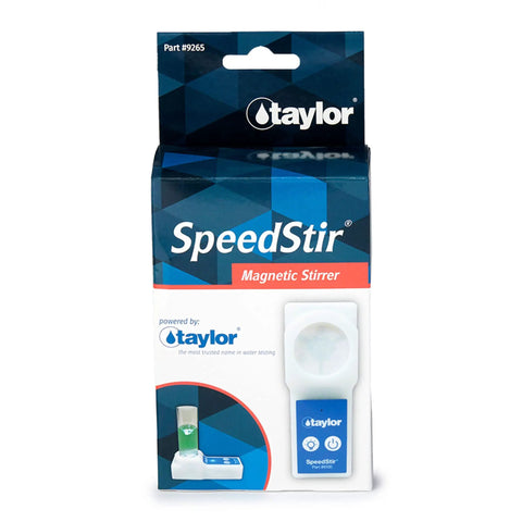 Magnetic Stirrer Speed Stir Start Up Pack With Stir Bar And Batteries Easy Lab Titration Tool For Precise Mixing Fast 600 RPM Spin No Fuss Setup For Quick Consistent Results In Chemistry Experiments And Pool Testing. Taylor SpeedStir package