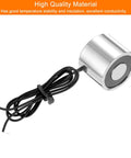 Round Solenoid Electromagnet 24V DC 80N Electric Lifting Magnet For Automation Equipment, 8 Kg Suction, 25 mm Diameter