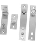 Heavy Duty Pivot Hinge Kit For Doors And Cabinets Concealed Hidden Hinge System For DIY Secret Door Projects Crossed Pivot Concealed Hinge With Hardware Included, showing metal hinge components