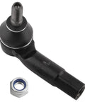 2-Pc Front Outer Tie Rod End Link Set For VW Beetle 1998-2010, Golf 1999-2005, 2006, Golf City 2007-2010, Jetta 1999-2004, 2005-2006, Jetta City 2007-2009, Replacement Steering Linkage, Heavy Duty Steel, Smooth Handling, black tie rod end with lock nut