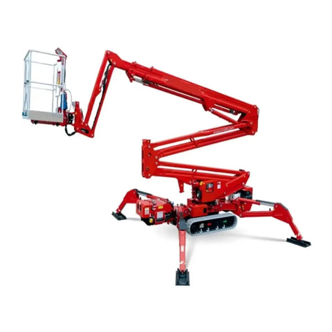 Heavy Duty Hydraulic Aerial Work Platform And Towable Cherry Picker Boom Lift Built Solid For Easy Rolling And Reliable Height Access With Integrated Overload Safety And Smooth Controls For Day One Job Site Readiness