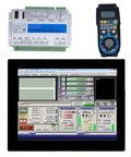Three Four Six Axis Motion Controller With Control Panel And Breakout Board And Wireless MPG Pendant For CNC Milling And Routing