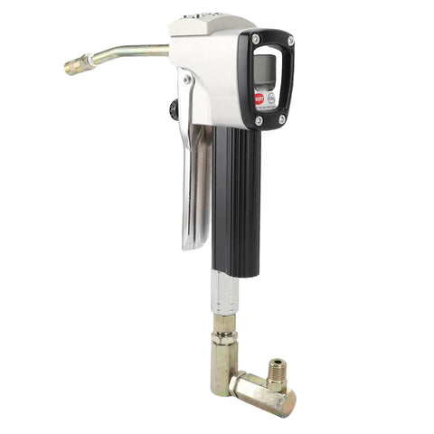 Go-To Fast Precise Pneumatic Grease Tool With High Pressure 400 Bar Automatic Metering System shown from side angle