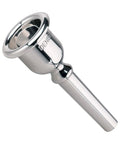 French Horn Mouthpiece PAX-5.5 Silver-Plated With V-Type Backbore For Tonal Focus And Crisp, Silky Response, Balanced Mass Distribution For Projection, Stability And Comfort On Stage Or In Rehearsal. silver-plated French horn mouthpiece, 17.40mm cup