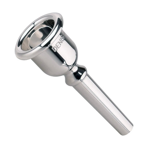 French Horn Mouthpiece PAX-5.5 Silver-Plated With V-Type Backbore For Tonal Focus And Crisp, Silky Response, Balanced Mass Distribution For Projection, Stability And Comfort On Stage Or In Rehearsal. silver-plated French horn mouthpiece, 17.40mm cup