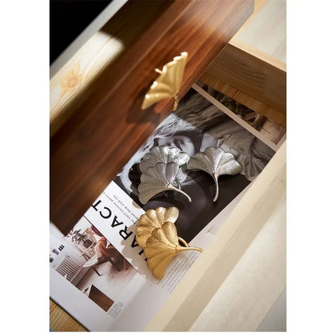 Premium Brass Cabinet Handle With Top Notch Drawer Pull And Slick Nordic Finish Solid Corrosion Resistant Build No Fuss Easy Install Hardware For Dresser And Wardrobe Doors on wooden drawer.