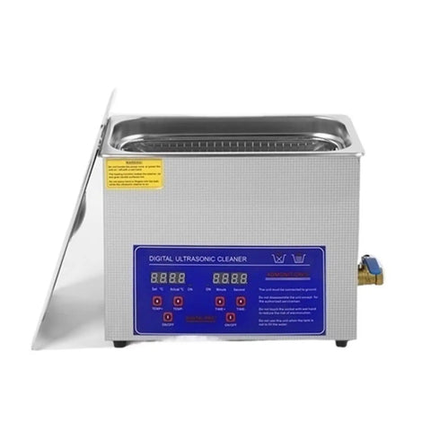 Snag This Killer 6.5 Liter Stainless Steel Ultrasonic Cleaner Machine With 180W Power digital controls and leakproof tank.
