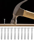 Heavy Duty Wood Hex Lag Screws With Half Thread, Self Tapping Design, No Pre Drill Needed, Made From A2-70 Stainless Steel for carpentry