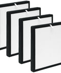 Four TZ-K2-A Compatible 3 In 1 H13 True HEPA Filter Replacement With Activated Carbon And Pre Filter For ToLife TZ-K2 Air Purifier