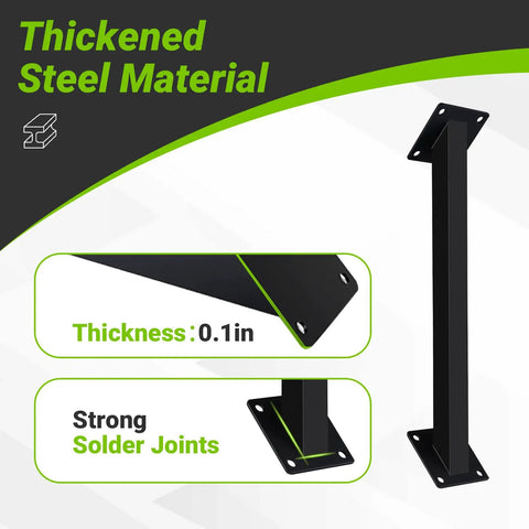 12 Piece 45 Degree Angle Support Bracket Kit For Wood Posts And Beams Heavy Duty Pergola Corner Braces Inside Joints Sturdy As Nails For Pergolas Gazebos And DIY Outdoor Projects
