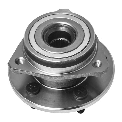 Front Wheel Hub And Bearing Assembly Left Or Right For Jeep Grand Cherokee Comanche Wagoneer Wrangler TJ YJ 5 Lug ISO TS 16949 Certified Maintenance Free Easy Install OE Style Replacement To Fit SUV And Truck Models