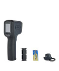 Digital Infrared Thermometer Gun Instant Read LCD Display For Indoor Outdoor Cooking And Barbecue Laser Thermometer Grilling Gear With Adjustable Emissivity And Stone Calibration For Steel And Metals, batteries and parts