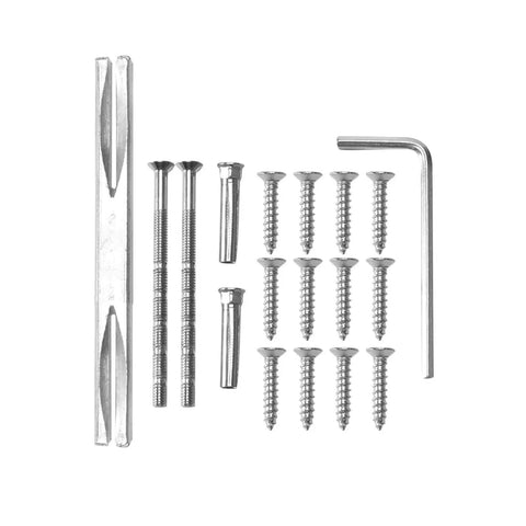 Hardware components for sliding interior door handle set for home use easy glide lever knob installation