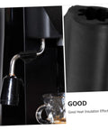 Compact Rubber Insulation Sleeve Heatproof For Steam Wand And Water Tube Easy Install Heat Shield Kit For Espresso Stand