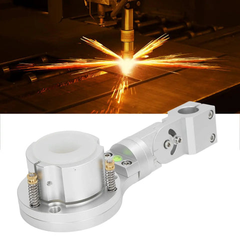 Check Out This Awesome 35Mm Plasma Torch Clamp With Anti Collision Fixture For Your Cnc Cutting Machine, Featuring A Nifty 25Mm Lifting Rod That Lets The Torch Shake 360 Degrees To Prevent Any Serious Damage And Keep Your Setup Running Smooth Like. Aluminum clamp with 25mm rod for CNC plasma cutting.