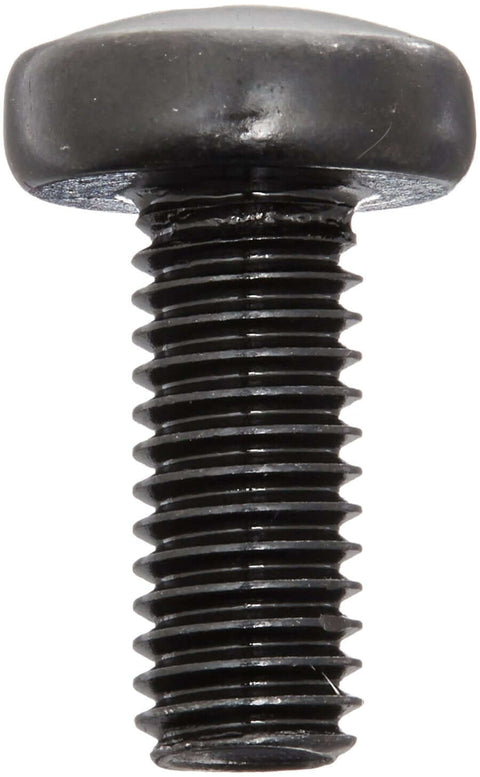 Steel Pan Head Machine Screw M5 0.8 x 12mm Black Oxide DIN 7985 Phillips PH2 Drive Fully Threaded