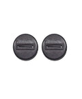 Marine Ignition Switch Panel Key Cover 18mm Rubber Cap No Fuss Two Pack Protects Key Switch From Moisture And Corrosion Fits Keys Starting With 3 And 7 Black Finish