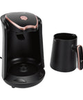 Turkish Coffee Maker Portable Auto Brewer For Home Office Travel And Camping, Consistent Hot Brews Every Time, Compact Electric Pot With US Plug 110V, Traditional Craft Meets Modern Convenience.