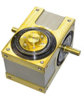 Heavy Duty Workhorse Cam Indexer And Intermittent Indexing Table Featuring A Slick 360 Degree Drive Angle For Multi Station Automation Rig Setup In Precision Machining And Robotic Assembly Lines, compact metal design.