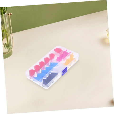 Versatile 35-Piece High-Temp Silicone Tapered Plug Set That Slips Into Holes Easy For Seal Paint Coating And Automotive Spray Jobs Without Dripping Mess Up With Flexible Heat Resistant Sealing Plugs, assorted silicone plugs in organizer