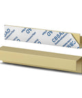 10 Pack Self Adhesive Cabinet Pulls 5 Inch Gold Finger Handles Stick On Edge Pulls For Cabinets And Drawers No Drill