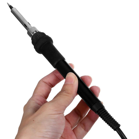 Holding Pro Grade Dual Function Soldering Iron from High Power Display Soldering Station Kit With Fast Heating Hot Air Rework
