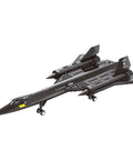 SR 71 US Air Force Reconnaissance Plane Building Toys Set With 183 Pieces, detailed WW2 fighter jet model kit for display.