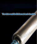 Close-up of a Heavy Duty Stainless Steel Conveyor Roller showing thickened and durable tube wall design for reliable transport.