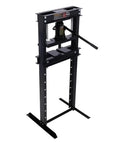 Heavy Duty 12 Ton Hydraulic Shop Press Compact H Frame Bearing Press Machine Garage Auto Repair Tool with pump.