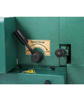 7X12 Inch Mini Metal Lathe Benchtop Precision Machining Tool With Variable Speed Drive speed control dial in close-up view
