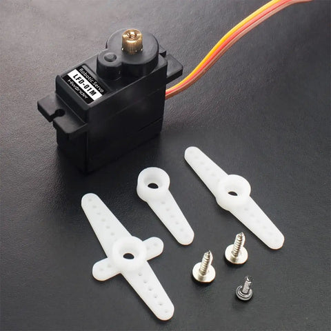 9G Metal Gear Micro Servo Motor For Robot DIY Projects Anti Blocking LFD 01M 5 Pack High Torque Tiny Servo with accessories