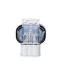 Moisture Guard Weatherproof Connector For 16 To 14 AWG Wires With Mineral Oil Seal, UV Resistant, clear casing front view