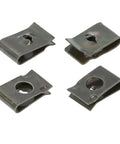 Fifty Pack Hella Tough Metal U Clip Screws 4.2X16mm Automotive Fasteners for Cars Bikes and Trucks to Secure Wiring Harnesses.