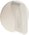 Genuine OEM Washing Machine Control Knob Replacement WH01X10314 Fits Front Load Models Durable Build Easy Turn Dial For Smooth Quiet Cycle Control No Brainer Install OEM Grade Replacement For Long Lasting Dependable Performance. White 2-inch washer knob