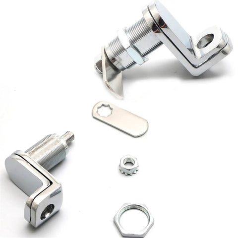 Cam Lock With Padlock For Lockers And Mailboxes Storage Boxes Wardrobes And Electronics Cabinets Easy Install Heavy Duty Metal Lock