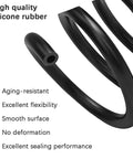 Top Tier Silicone Vacuum Hose Kit With Heavy Duty 130 PSI Lines And Massive Connector Set For Durable Auto Piping Repairs On Multiple Vehicle Mods That Actually Last. black silicone vacuum hose, flexible tubing