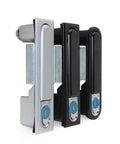 Silver and black Electric Cabinet Lock For Electrical Panels And Toolbox Cabinets Heavy Duty Security Door Lock 1Pcs Ms818