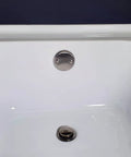 Bathroom tub with 14 Inch Tub Waste And Overflow Assembly One And A Half Inch With White Slip Joint Tubing And ADA Hands Free Tip Toe Drain Plug Easy Install Two Hole Faceplate Satin Nickel Finish Four Pack installed