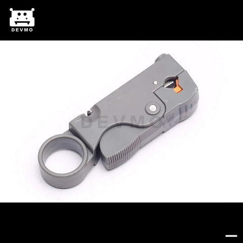 Universal Coax Cable Stripper Tool For RG6 RG8 RG58 RG59 RG8X LMR200 LMR240 And Similar Coax Cables, double blade view