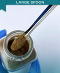 Filling Tool Kit For Home And Lab Use With Micro Funnels And Lab Scoops, stainless steel spoon scooping powder from jar
