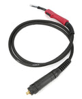 180A MIG Welding Torch Gun 15AK for MIG MAG Welder with ergonomic rubber handle and heat-resistant cable, air-cooled design
