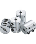 Beefed Up Rock Solid 3D Printer T8 Lead Screw Rigid Shaft Coupling D20L25 5x8 For Ender 3 Ender 5 Sapphire, aluminum alloy couplings