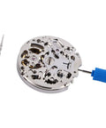 Metal Mechanical Watch Movement Spare Part Complete Set with screws, high accuracy for horology hobbyists