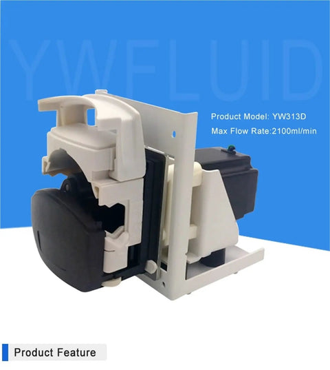 YLDZHOHNK High Flow Chemical Peristaltic Pump For Metered Transfer Of Corrosive Fluids In Industrial Labs And Process Control Systems With Reliable Performance And Precision Dosing Capabilities