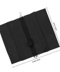 Beefy Heavy Duty Photography Sandbag Weight Bag with Oxford Cloth, dimensions 17.29in x 14.15in, shown folded with strap